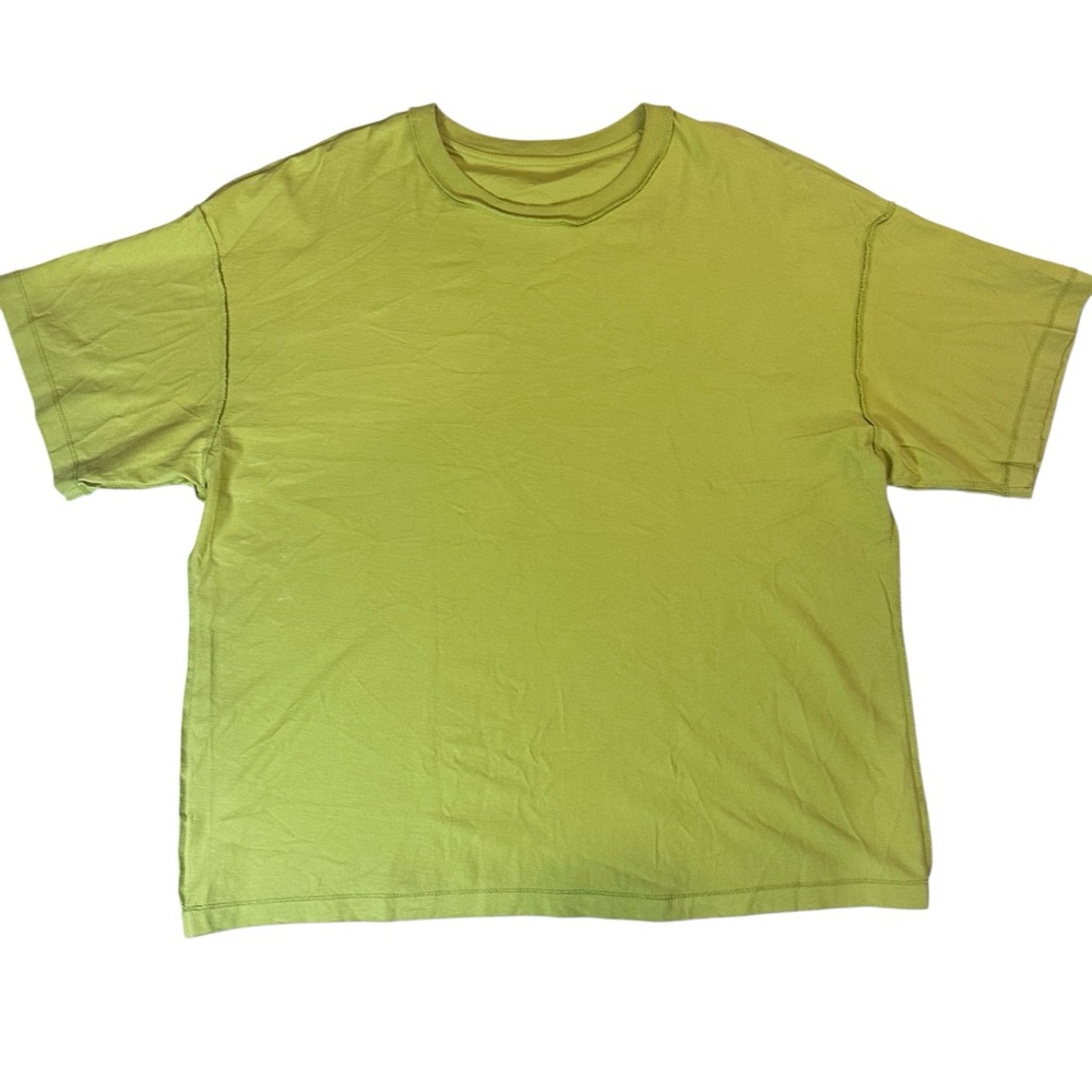 Converse All Star lime green graphic tee size XXL - Picture 4 of 6
